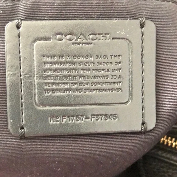 COACH F57545 Lexy Pebble Leather Shoulder Bag - Picture 3 of 4